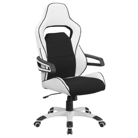 Flash Furniture CH-CX0713H01-GG Executive Swivel Office Chair 48-1/2" To 52-1/4" Adjustable Height