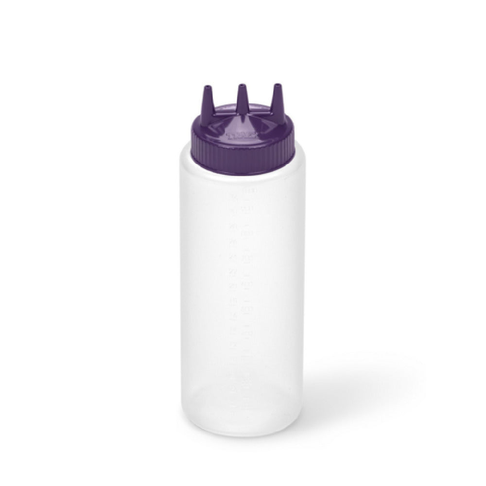 Vollrath 3332-1354 - Traex® Tri Tip™ Squeeze Bottle, 32 Oz., Wide Mouth