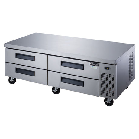 Dukers Appliance Co. USA Ltd. DCB72-D4 Refrigerated Chef Base 72"W Self Contained Side Mounted Refrigeration