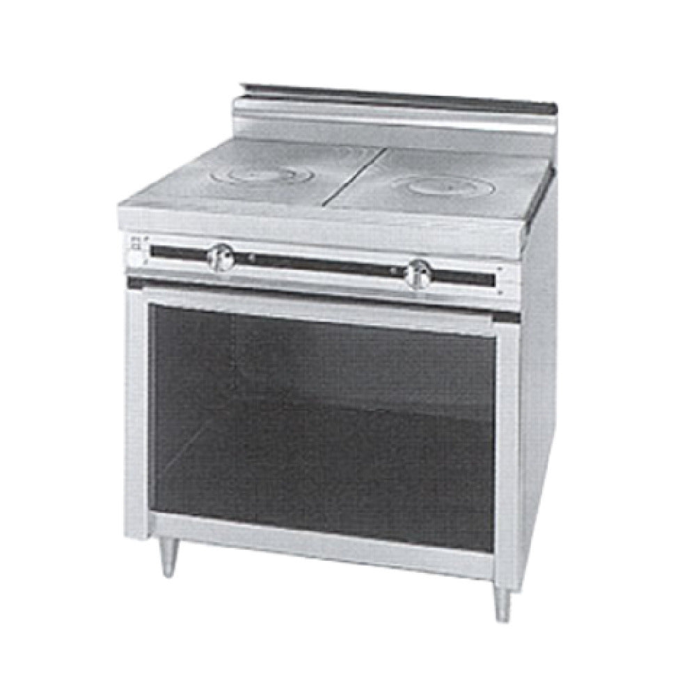 Jade Range JTRH-2FHT_LP Titan™ Heavy Duty Range Gas 36"