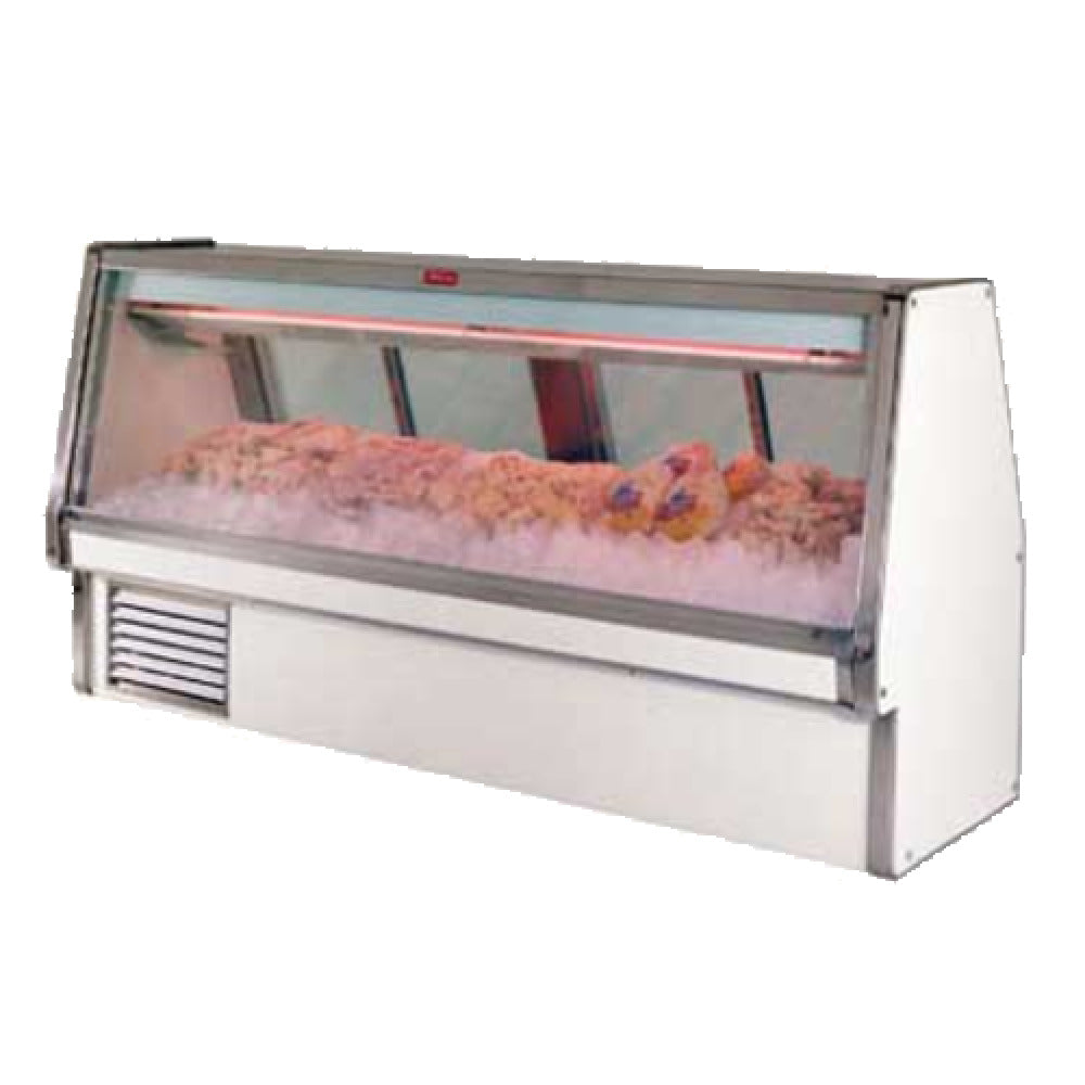 Howard-McCray SC-CFS34E-8-S-LED Fish/Poultry Service Case 100-1/2"W Double Duty