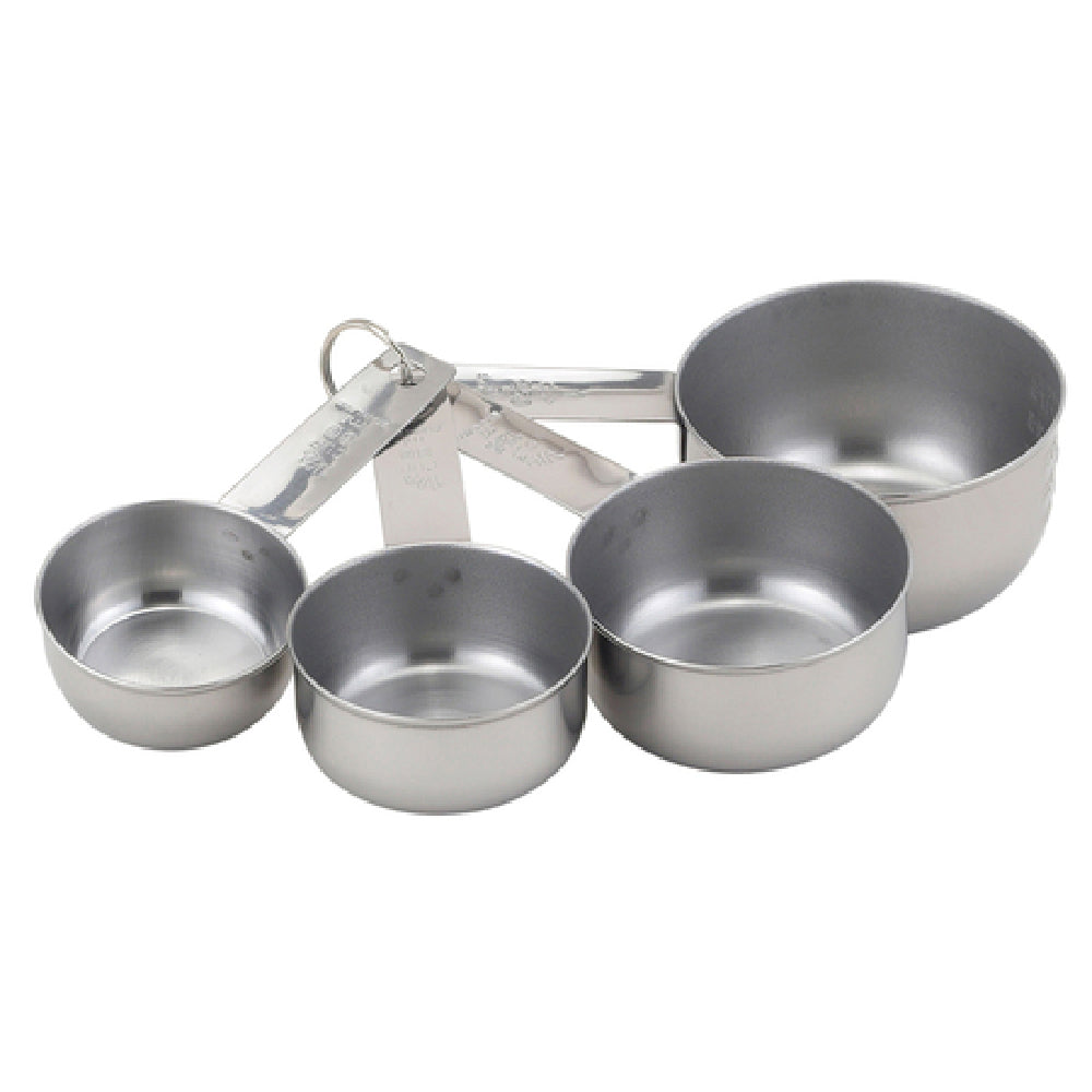 Harold Import Co. 1982 HIC Measuring Cups 1/4 Cup To 1 Cup Stainless Steel (set Of 4)