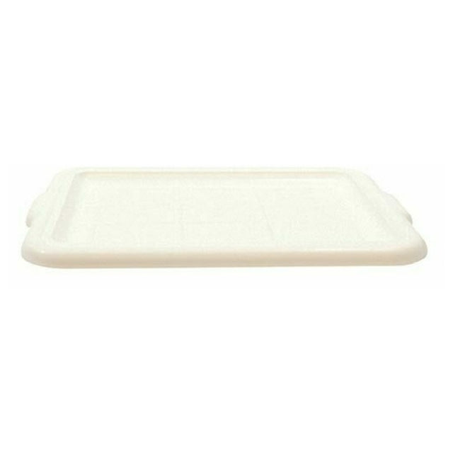 Tablecraft 1531W Tote Box Cover 21-3/4" X 16" X 1" High Density Dishwasher Safe