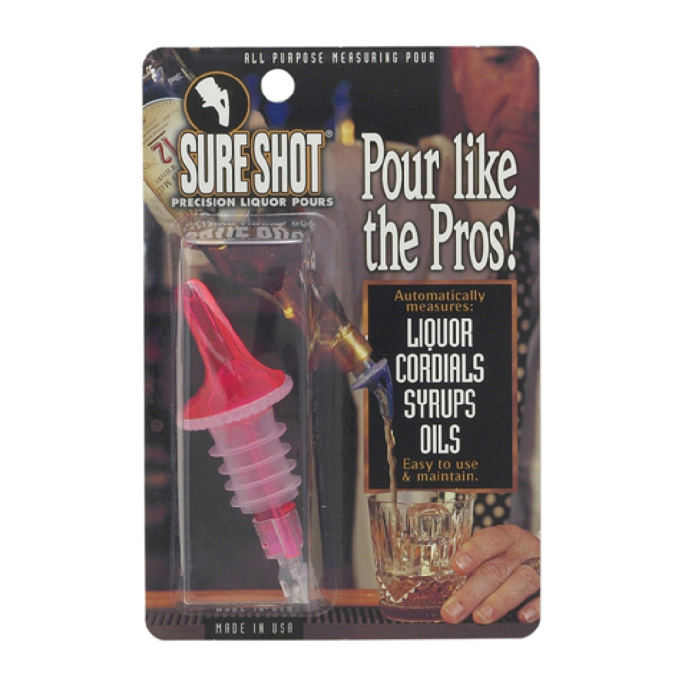 Harold Import Co. 40500 Precision Pours Sure Shot® Pourer Measures 1 Oz. Fits Most Bottle Tops