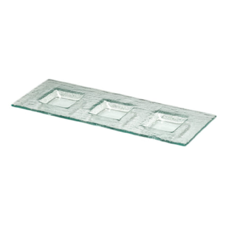 Steelite 6527B608 Tri Plate 13-1/2" X 5" Rectangular