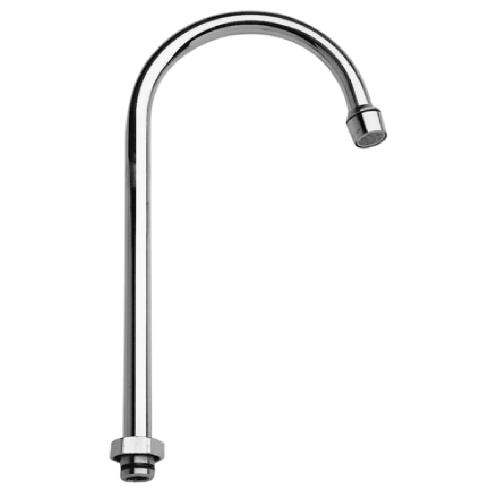 Fisher 3965 Gooseneck Spout Assembly With 12" Swivel Gooseneck Spout 2.2 GPM Aerator