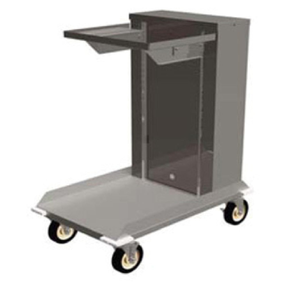 Atlas Metal MCT-1014 Cantilever Tray Dispenser Mobile Stainless Steel Construction