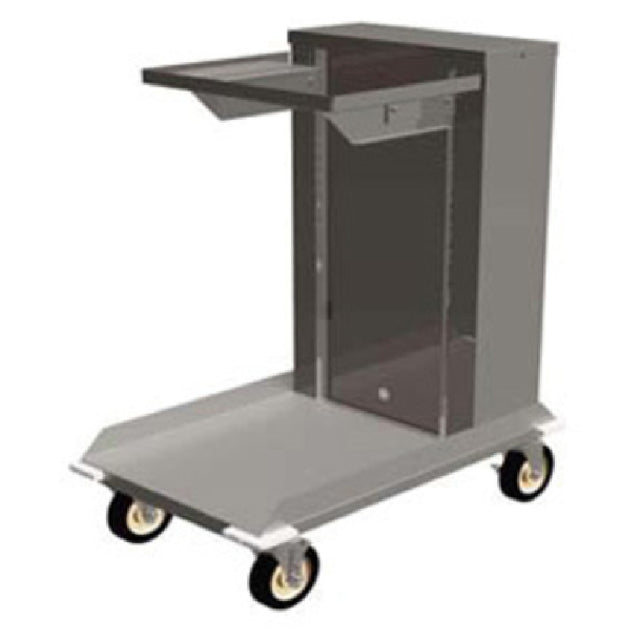 Atlas Metal MCT-1622 Cantilever Tray Dispenser Mobile Stainless Steel Construction