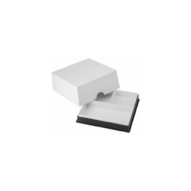 Bauscher Hepp T4100 - Bento Box Kit, 8-9/10" X 8-9/10" X 5-9/10"H, Square