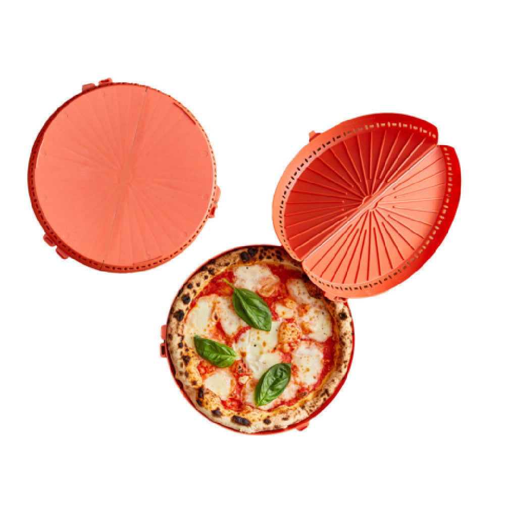 PacknWood 294WPIZ26 - HUSKLY Pizza Box, 10.2" Dia X 1.1"H, Round