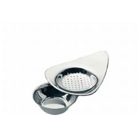 Bauscher Hepp 19.3327.6440 - Tea Strainer, 4-3/4" X 3-3/4", With Bowl