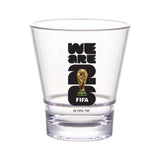 GET Enterprises S-9-FIFA26-LOGOCOLOR FIFA Stackable Glass 9 Oz (9.8 Oz Rim-Full) 3.3" Dia. X 3.7" H.