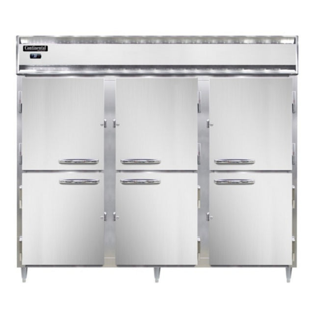Continental Refrigerator D3RENSAPTHD-SD-GD Designer Line Wide Refrigerator 75 Cu. Ft. Capacity
