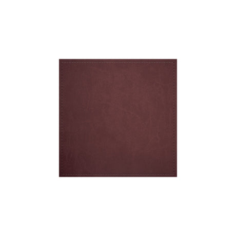 Risch COASTER-EVERGREEN 4X4 - Evergreen Bio-friendly Faux-leather Coaster (specify Color)