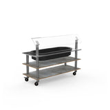 Steelite MGCMLB16GSXW Market Station Mixed Materials (minimum = Case Quantity 1 Per Case) (repack Item)