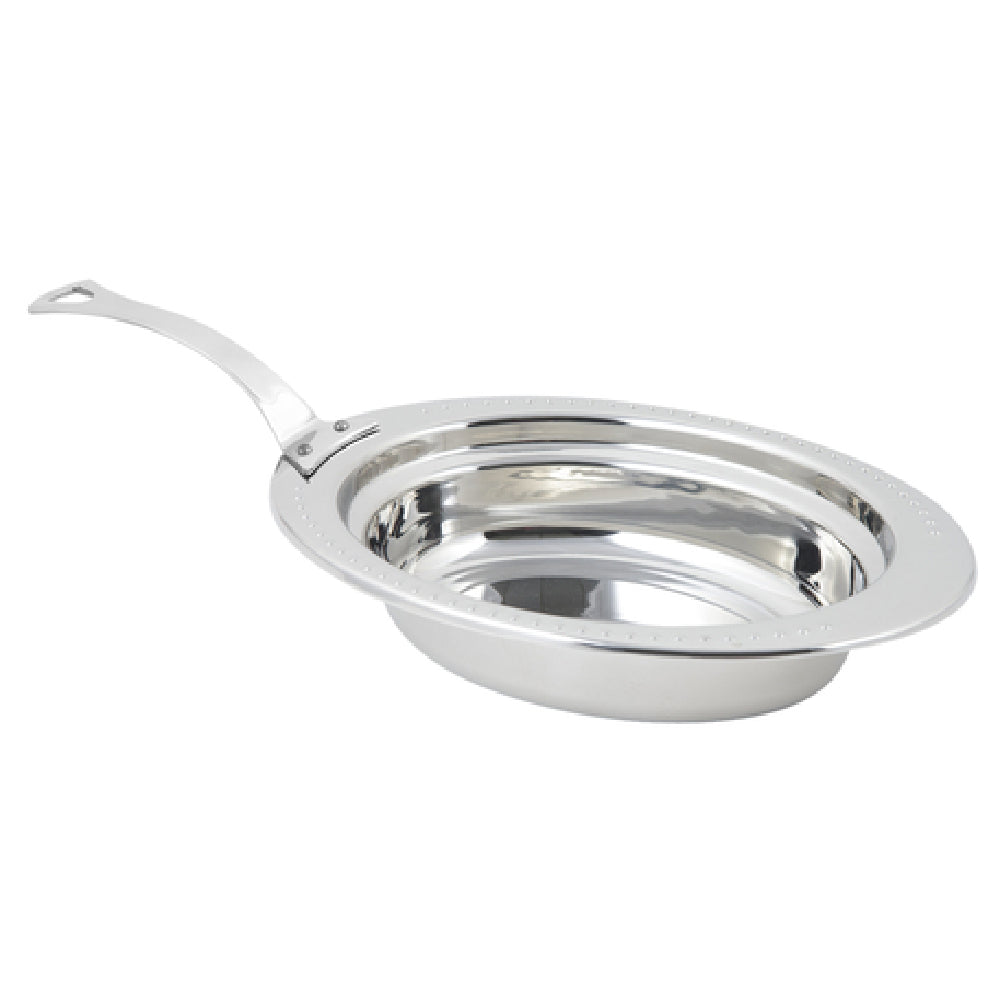Bon Chef 5304HLSS - Food Pan, Full Oval, 2 Qt. (64 Oz.) Capacity