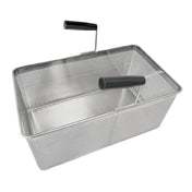 Omcan 49149 (49149) Pasta Cooker Basket Rectangular With Two Handles