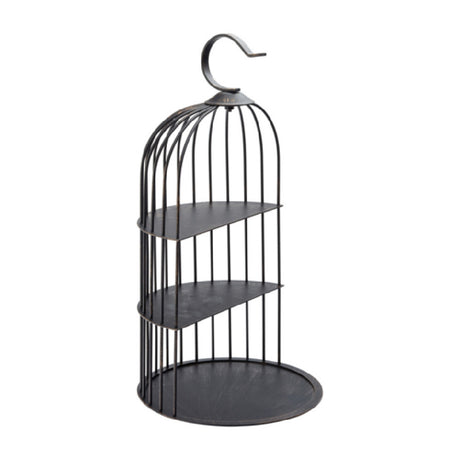 Steelite UCT7019 Birdcage Presentation Stand 8.75" X 16.929" X 16.929"H Stainless Steel