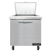 Continental Refrigerator SW32N12M Mighty Top Sandwich Unit 32"W 9.0 Cu Ft Capacity