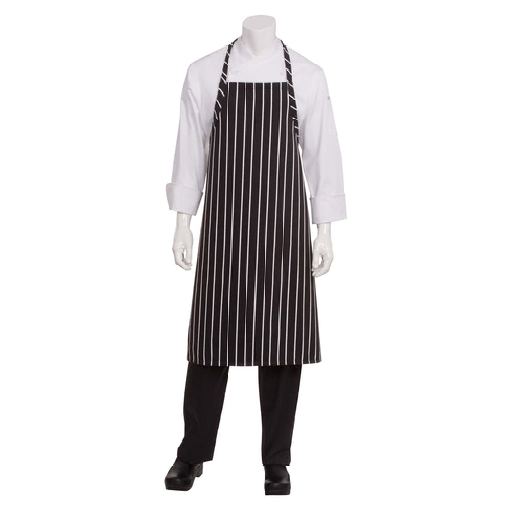 Chef Works A100-GWS-0 English Chef Apron 39"L X 37"W Pull Ties