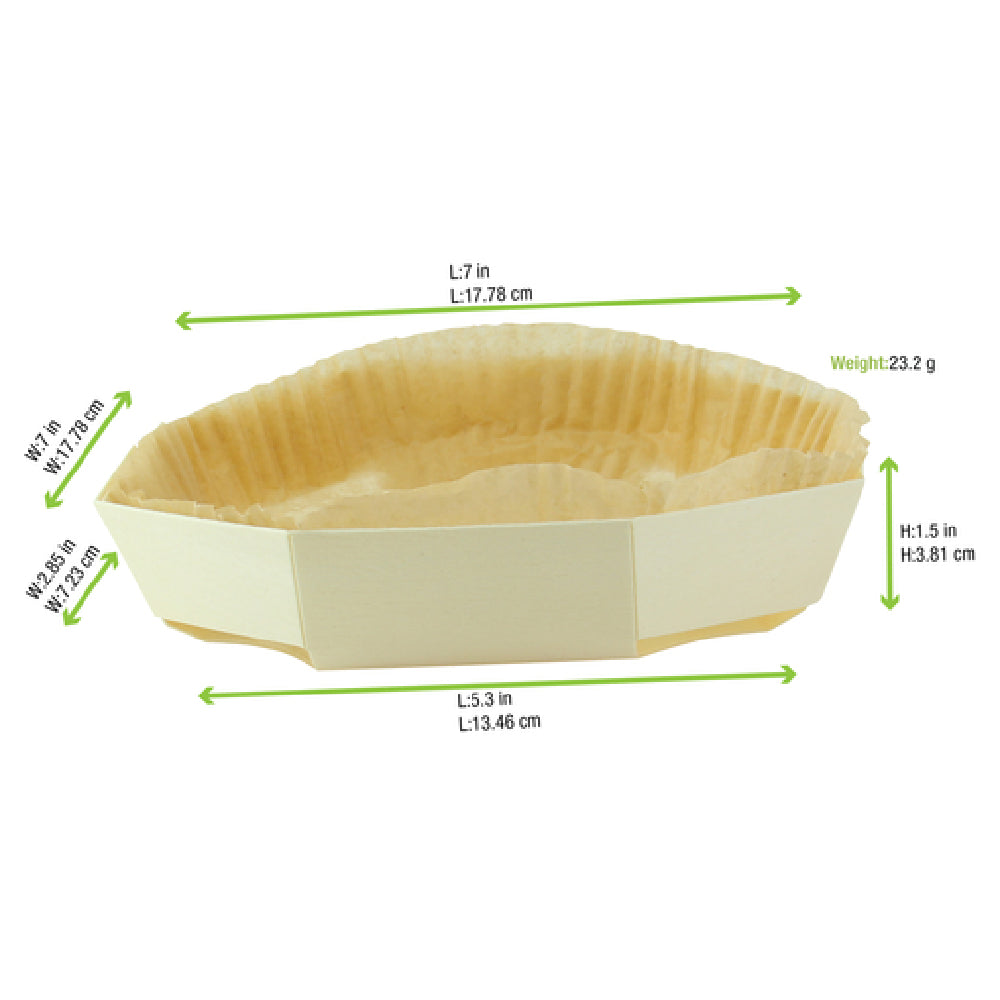 PacknWood 210NBAKERD18 - Baking Mold, 7" X 1.5"H, Octagonal