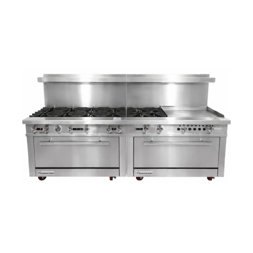 Connerton CN72-8-24G_NAT - Restaurant Range, Gas, 72"W