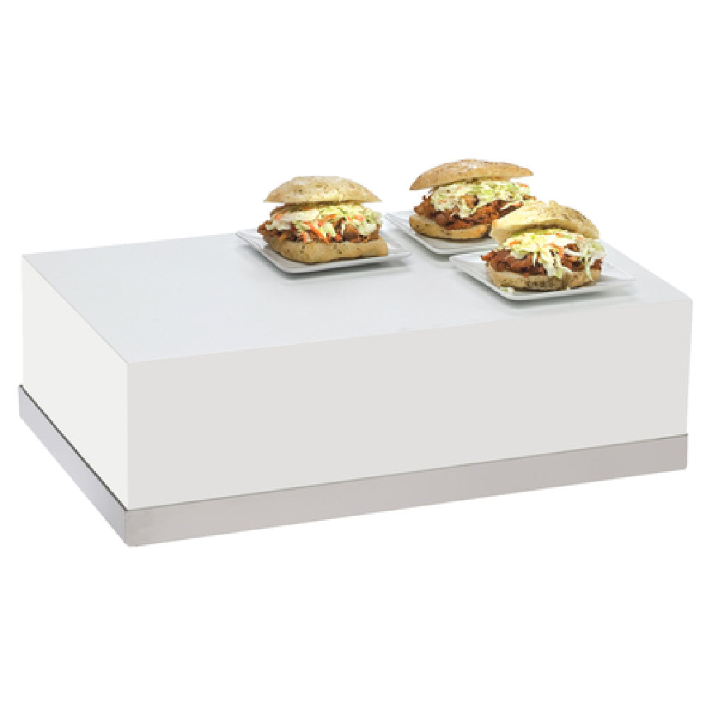 Cal Mil 3025-55 Luxe Display Riser 12"W X 20"D X 6-1/2"H Rectangular