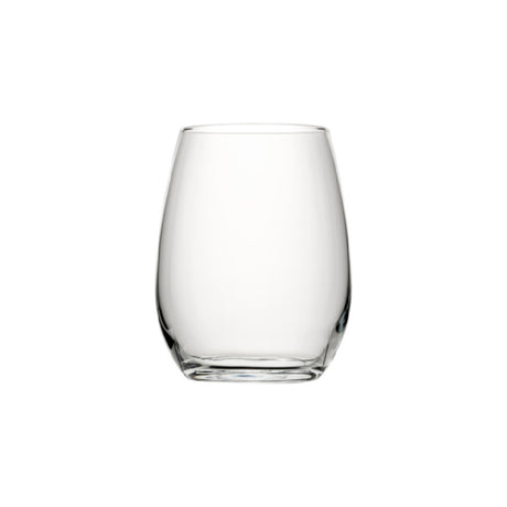 Steelite P420858 Steamless Wine 15 1/2 Oz. (H 4-3/8" M 3-1/2" T 2-3/4" B 2-1/4") Soda Lime