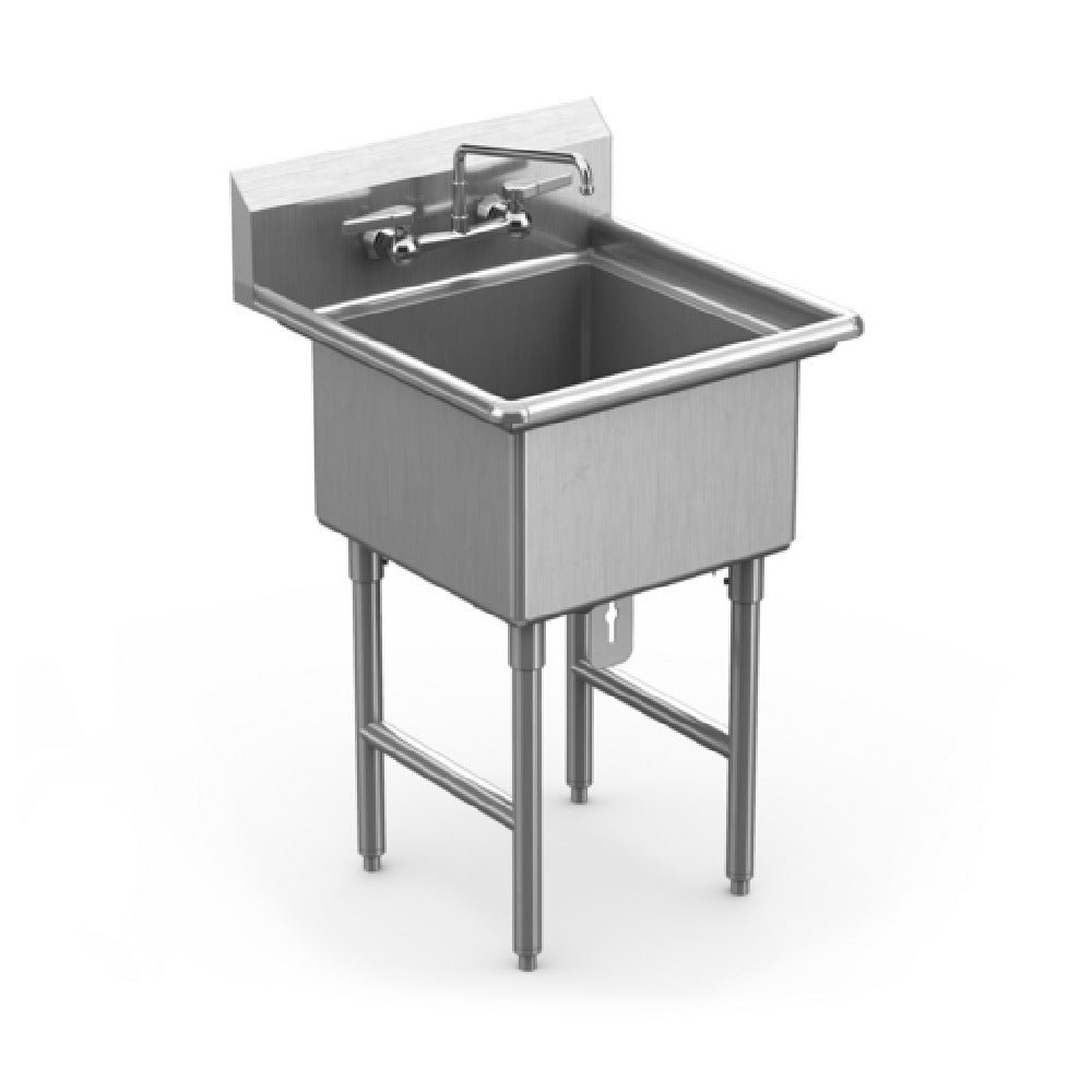 Winholt WS1T2028 - Sink, One Compartment, 28" Front-to-back X 20" Wide X 12" Deep