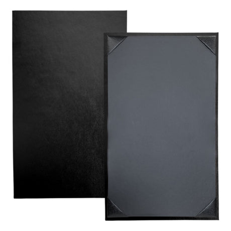 Risch OM-1V 8.5X14 Oakmont Padded Smooth-grained Faux-leather Menu Cover (specify Color)