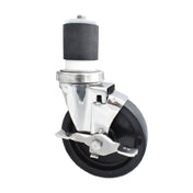 BK Resources 5SS-4RA-LDP-TLB - Swivel Caster, 2" Expanding Stem, 5" Polyolefin Wheel