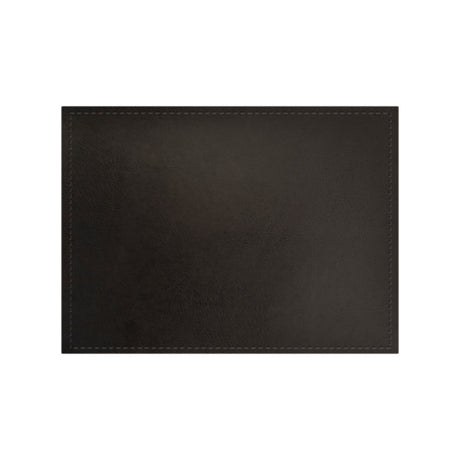 Risch TABLEMAT-TAM 15X11 Tamarac Light-grain Faux-leather Table Mat (specify Color)