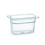 Hubert 22023 - Hubert® Cold Food Pan, 4-1/4"L X 6-15/16"W X 4"D, Ninth-size