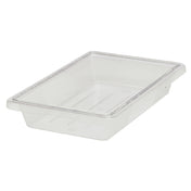 Rubbermaid FG330400CLR - Food/Tote Box, 5 Gallon, 18"L X 12"W X 9"D