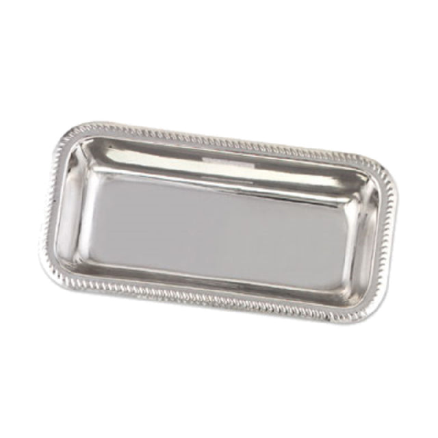 Alegacy Foodservice Products 51140 Serving Tray 9" X 4-1/2" X 1-1/4" Stainless Steel