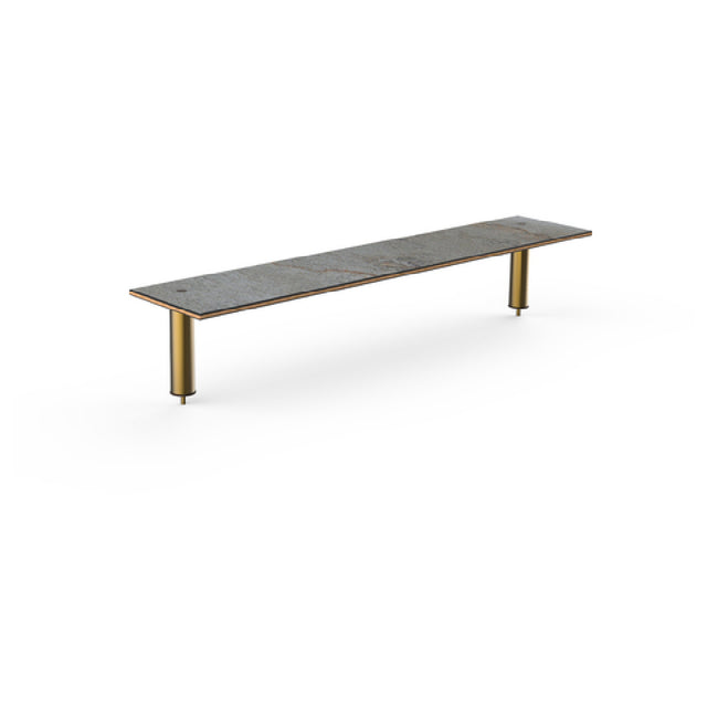 Steelite MGCIAF06GBXX Mogogo Buffet Solutions Modular Classic Bar Shelf 71" X 14-1/2" X 12-1/2"H