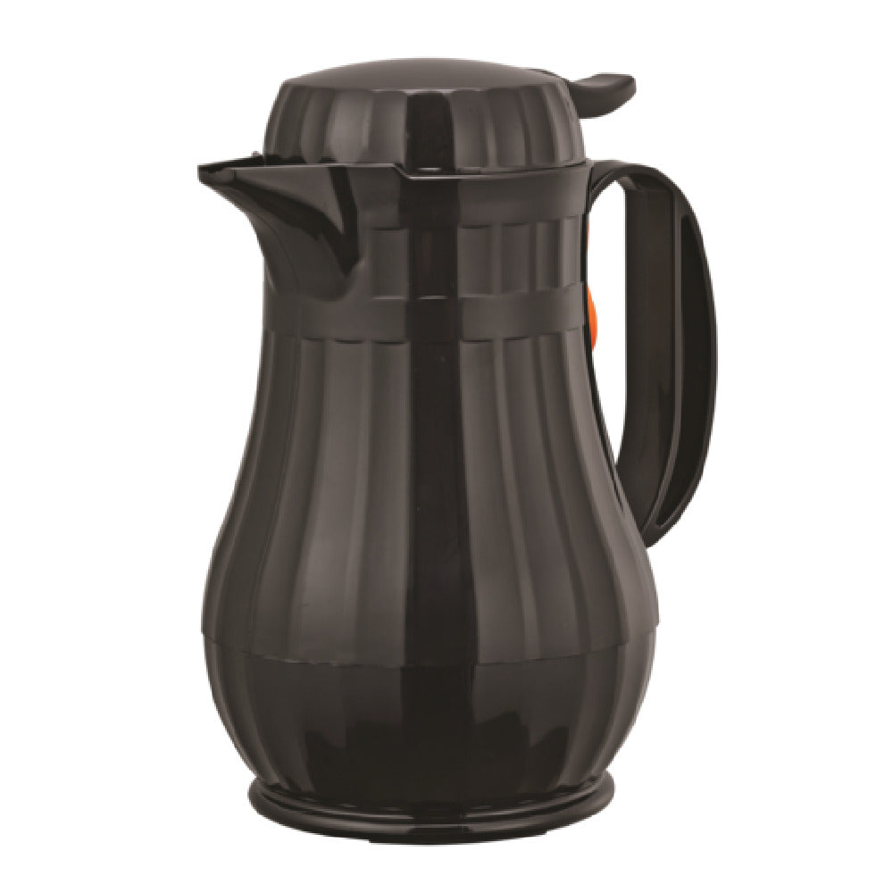 Service Ideas ECO6BL Service Ideas Eco-Serv™ Carafe Server Push Button Lid Foam Lined