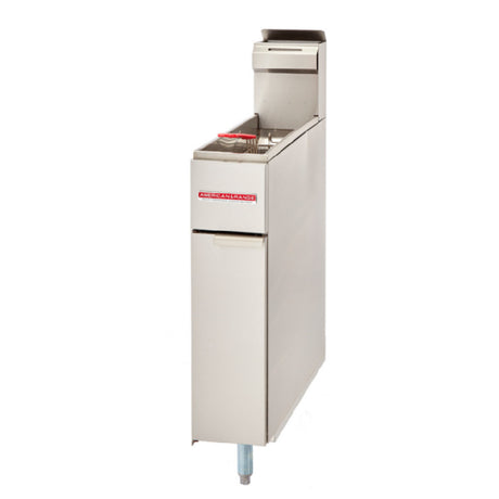 American Range AF-25/25_NAT - Fryer Floor Model, Gas, (2) Half Size