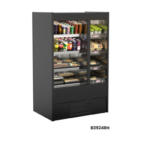 Structural Concepts B3924RH Oasis® Refrigerated & Heated Self-Service Case 39”W X 26-1/8”D X 63-3/8”H