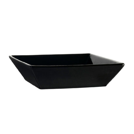 CAC China KC-B6-BLK Color Arts Bowl 15 Oz. 6"L X 6"W X 1-1/2"H