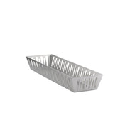 Service Ideas DB-77 Bread Basket 3.5"W X 12"D X 1.75"H Rectangle