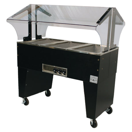 Advance Tabco B3-120-B-S Portable Hot Food Buffet Table Electric 47-1/8"W X 35"D X 53"H