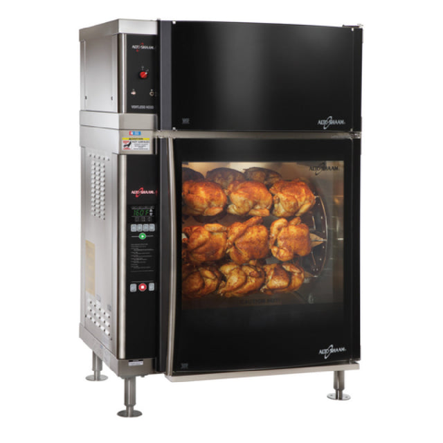 Alto Shaam AR-7EVH-DBLPANE Rotisserie Oven With Ventless Hood Electric