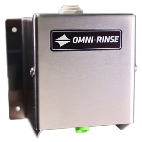 Omni-Rinse LLC AB-BSM1 Auto-Burn™ Backsplash Mount Conversion Head Automatically Melts Ice In Ice Bin Or Dump Sink By Creating A Whirlpool