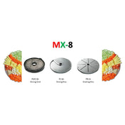 Sammic MX8 (1010475) Disc Package For Vegetable Slicer Includes: 5/16" Dicing Grid (FMC-8D)