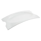 Bon Chef 70020CABERNET - Futura Platter, 12-3/4" X 19-7/8" X 1", Aluminum With Sandstone
