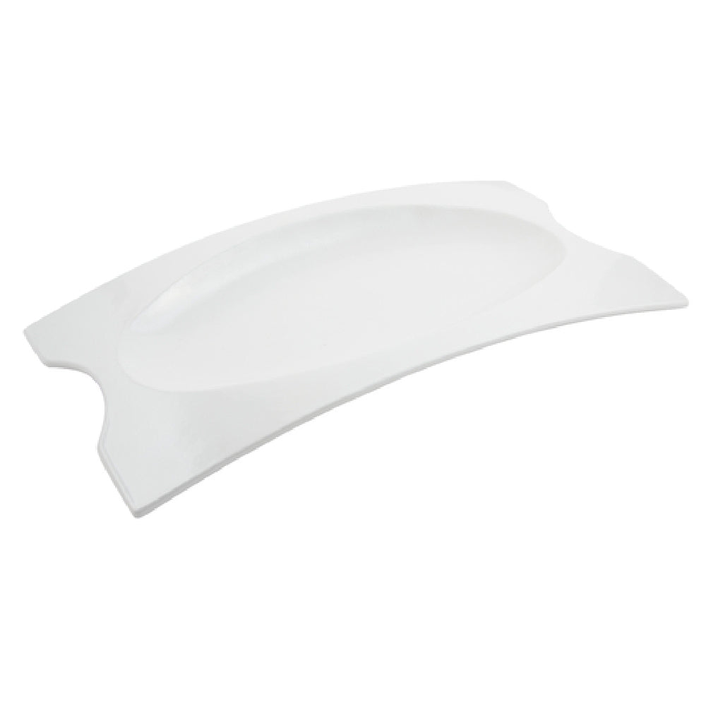 Bon Chef 70020SLATE - Futura Platter, 12-3/4" X 19-7/8" X 1", Aluminum With Sandstone
