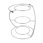 Bauscher Hepp TSS3400 - Twist Tea Stand, 14"H, Stainless Steel