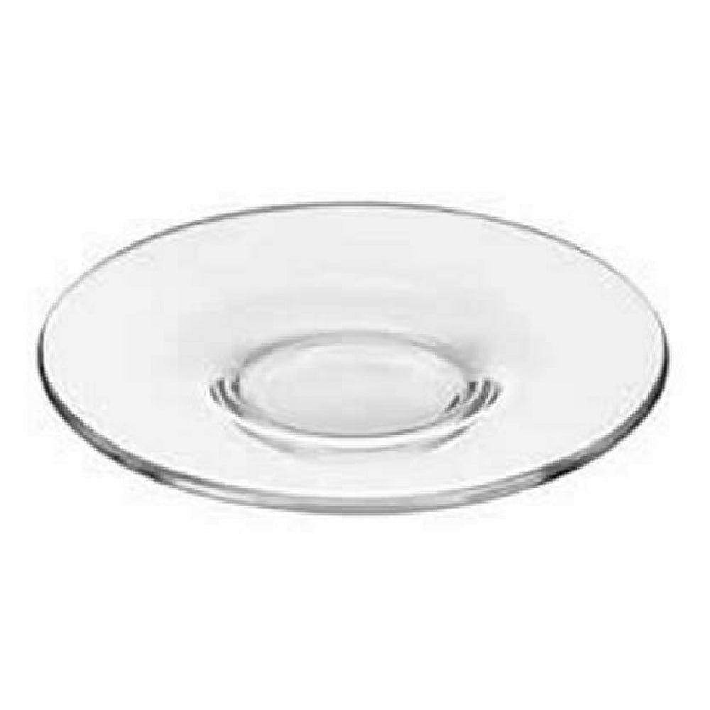 Libbey 13246422 Cappuccino Saucer 5-7/8" Dia. Ischia (H 3/4" T 5-7/8" B 2-3/8" D 5-7/8") (12 Each Per Case)