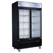 Dukers DSM-41F Freezer Merchandiser Reach-in Two-section